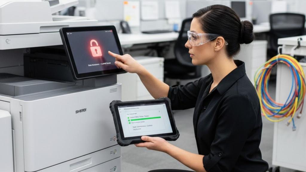 copier hard drive security