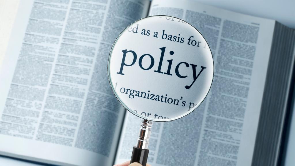 print policy template