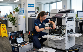 Copier repair service